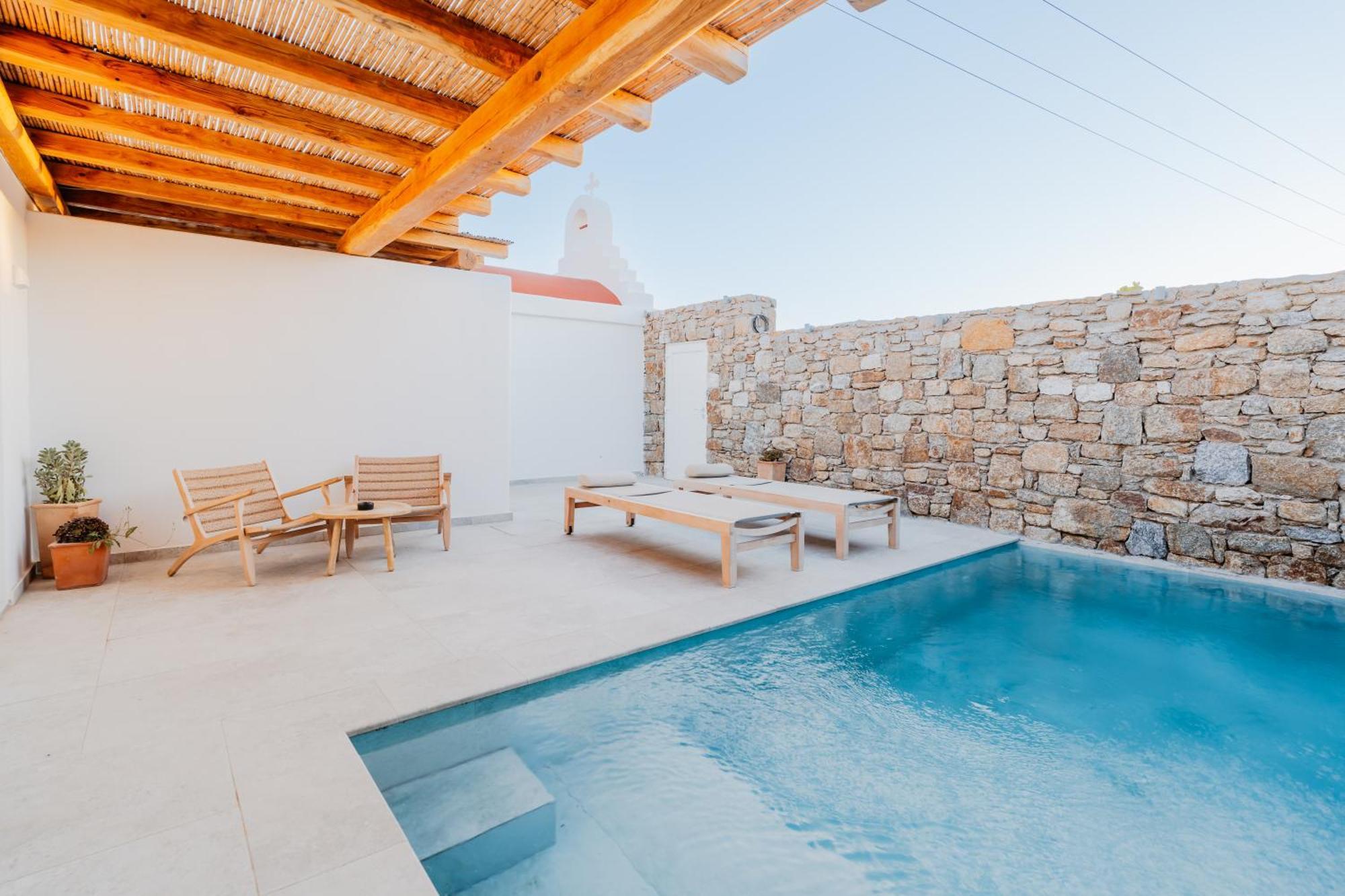 Oliving Mykonos Luxury Suites 클라우바스 외부 사진