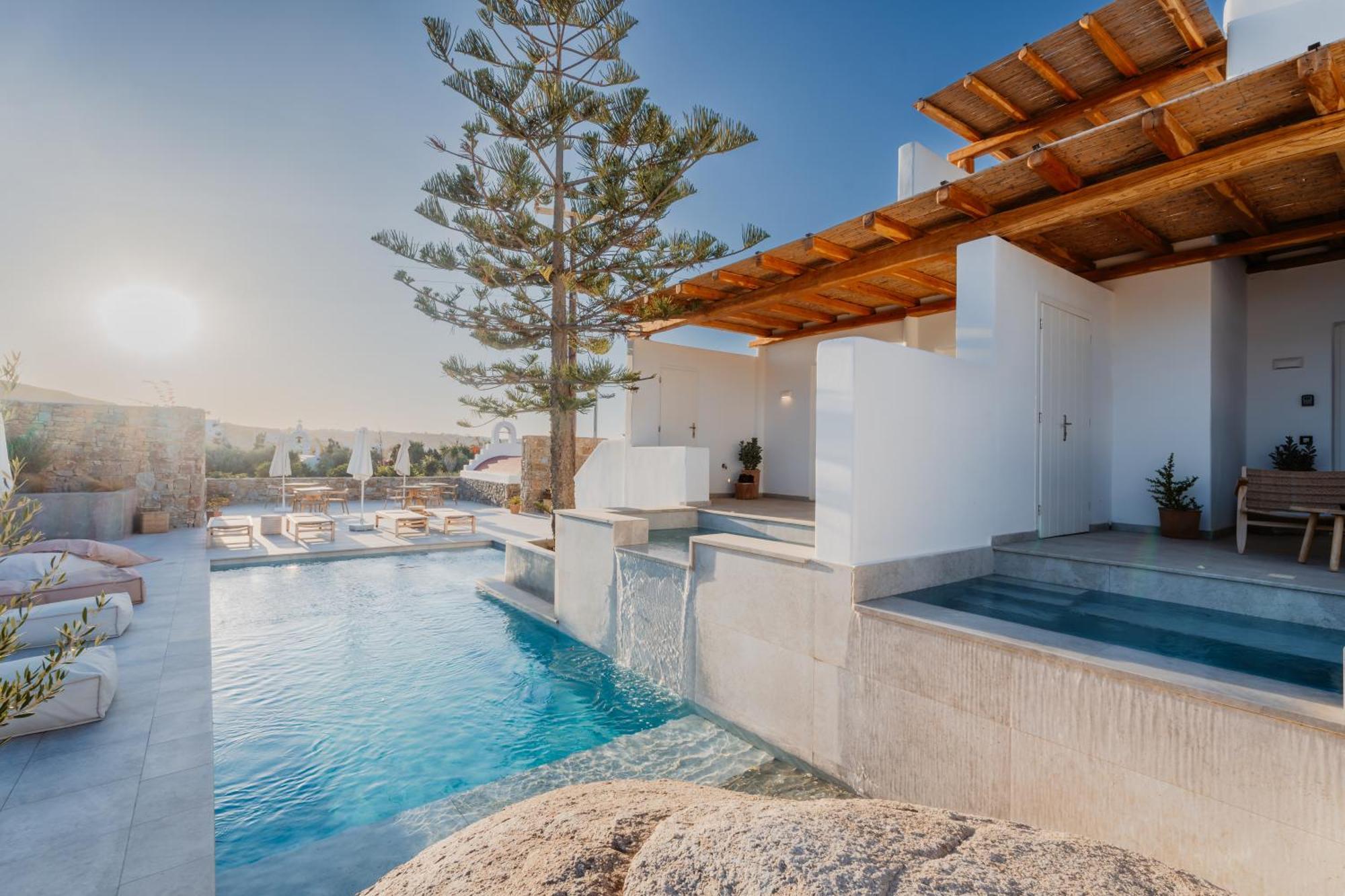 Oliving Mykonos Luxury Suites 클라우바스 외부 사진