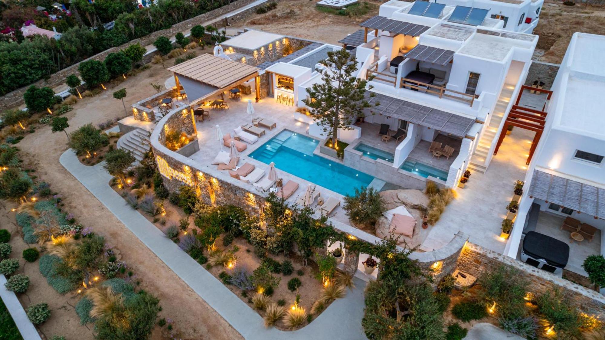 Oliving Mykonos Luxury Suites 클라우바스 외부 사진