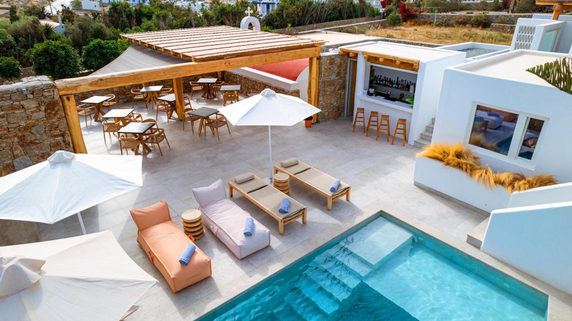 Oliving Mykonos Luxury Suites 클라우바스 외부 사진