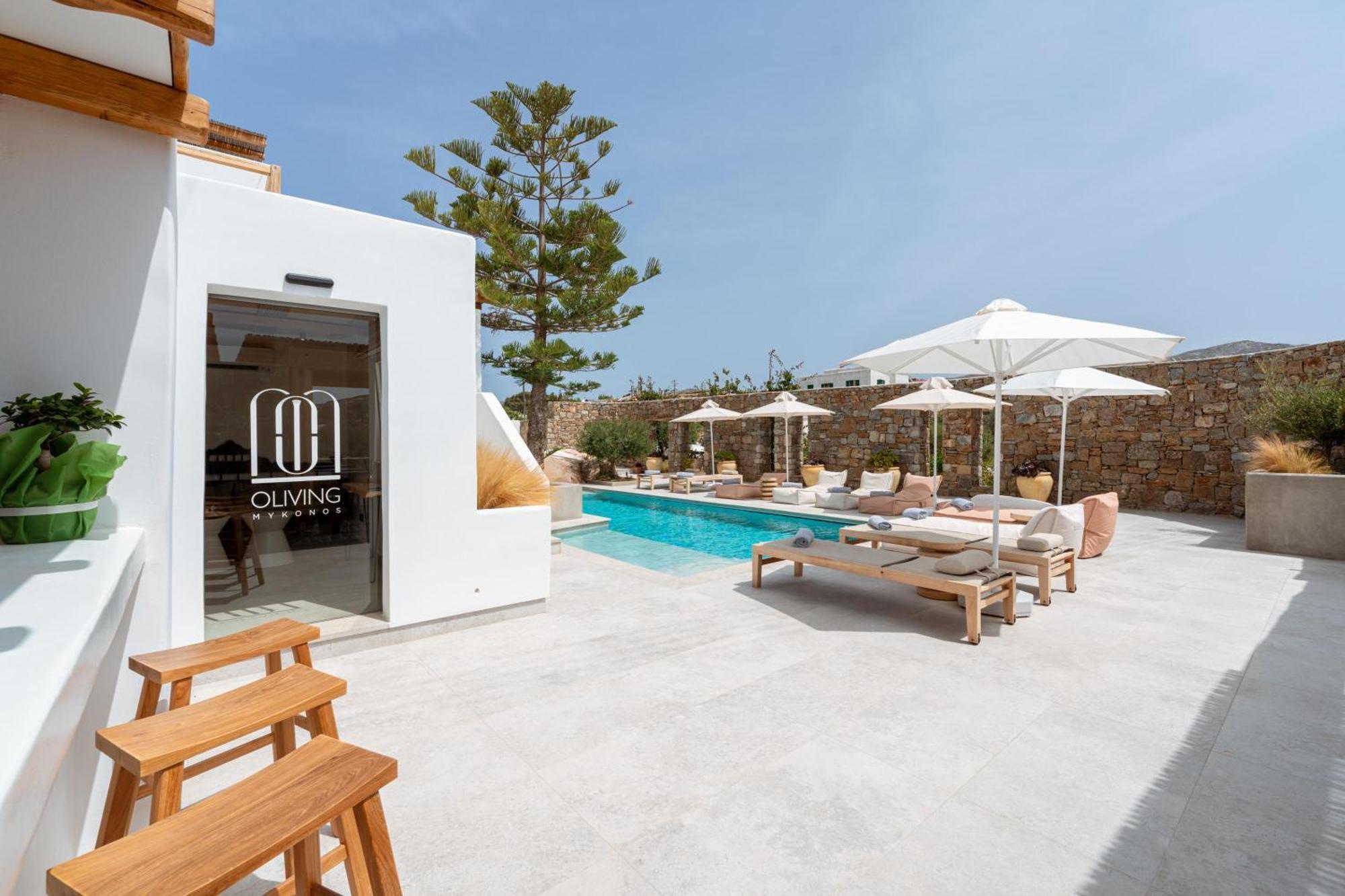 Oliving Mykonos Luxury Suites 클라우바스 외부 사진