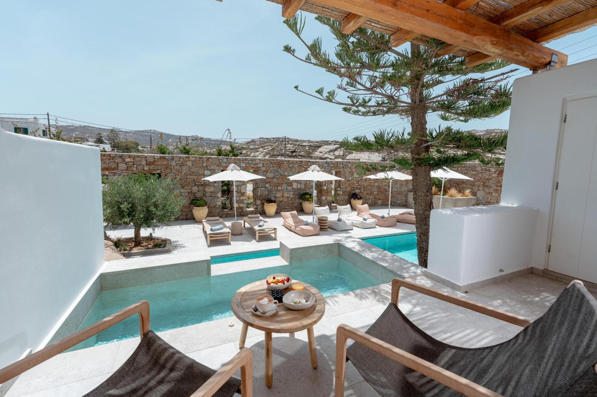 Oliving Mykonos Luxury Suites 클라우바스 외부 사진