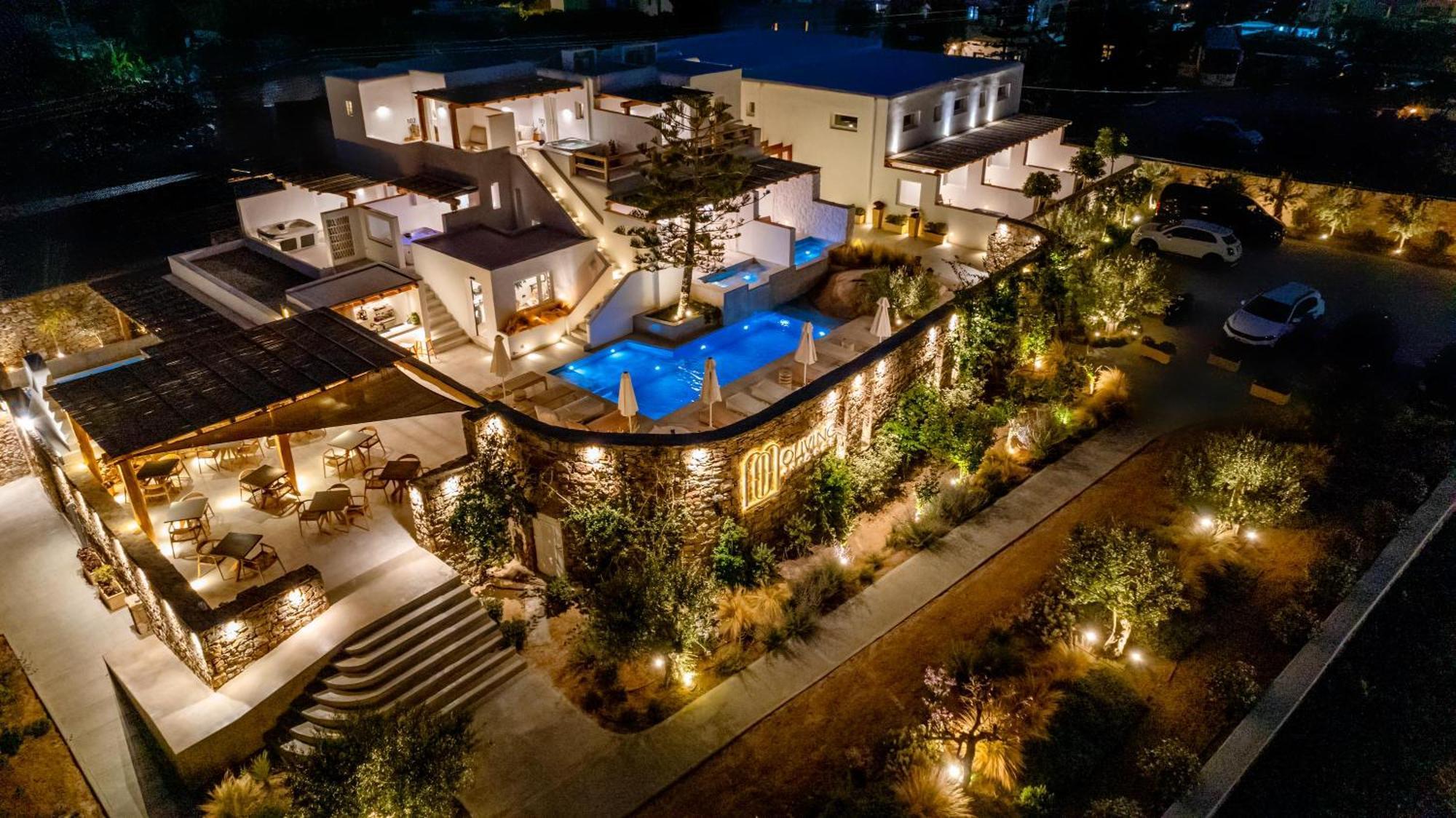 Oliving Mykonos Luxury Suites 클라우바스 외부 사진